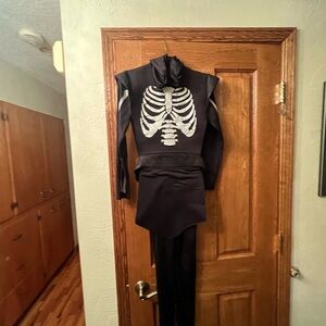 Spirit Halloween Black Ninja Skeleton Costume Youth L